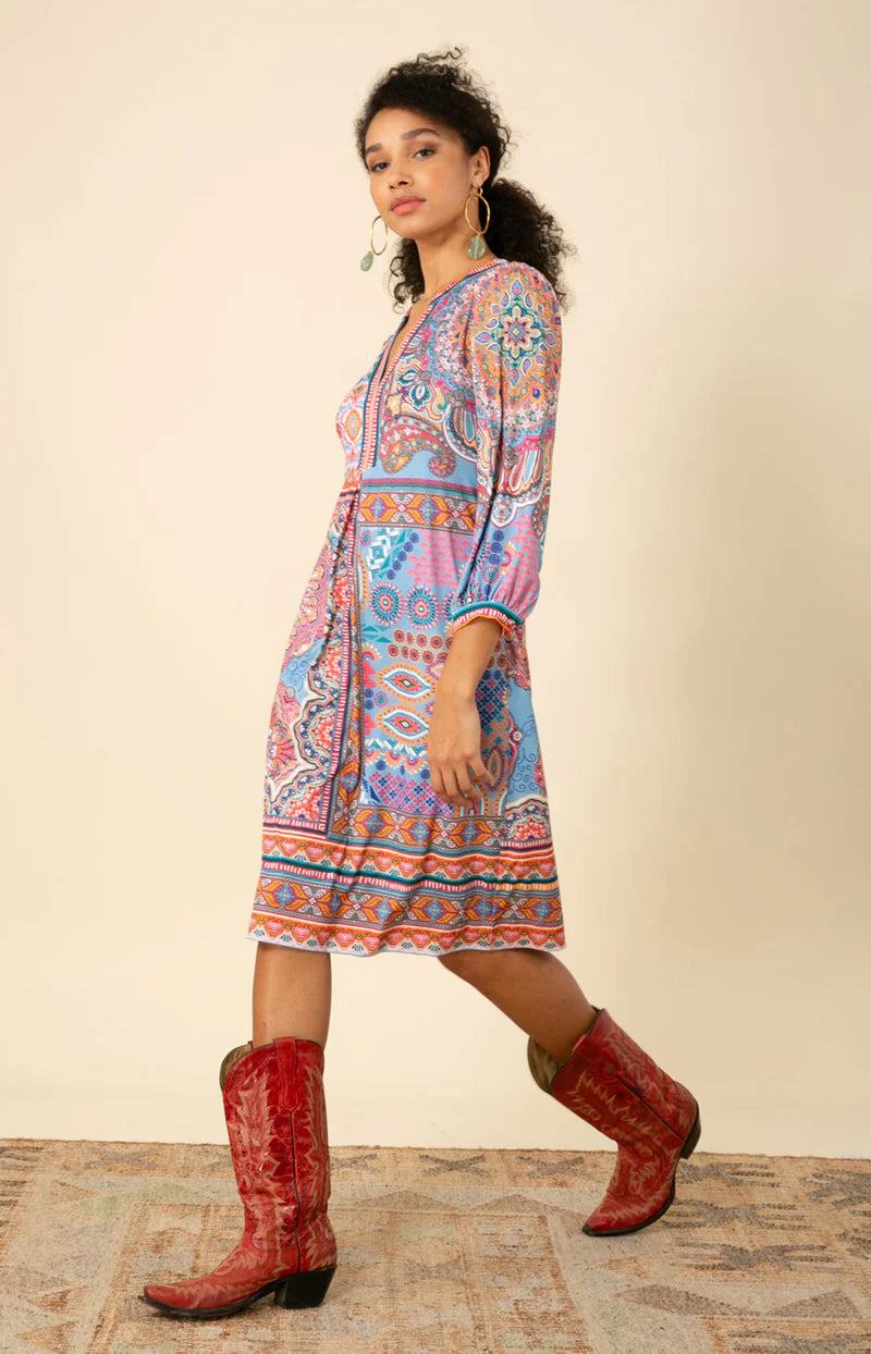 Rylie Jersey Midi Dress