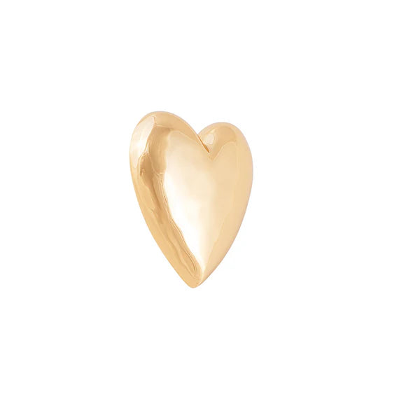 Vintage Heart Studs