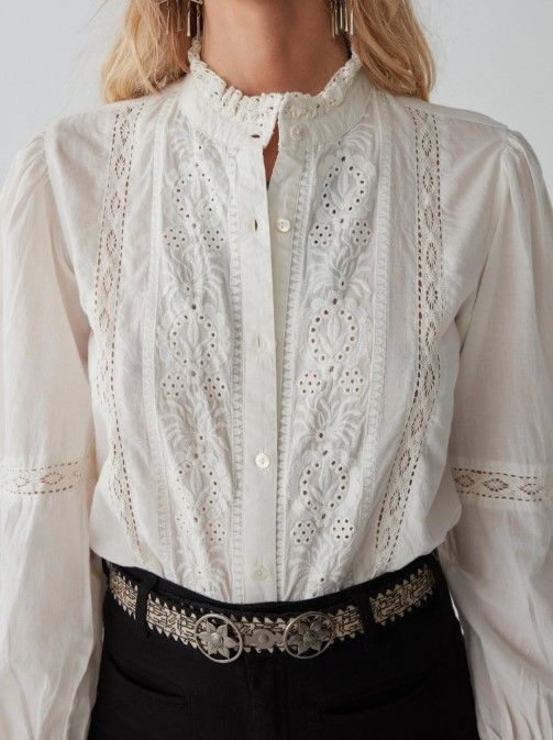 Emanuelle Blouse Winter Blossom