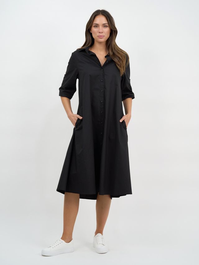 Cotton Shirt Dress