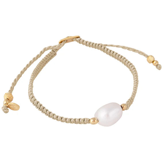 Pearl Rope Bracelet Sand