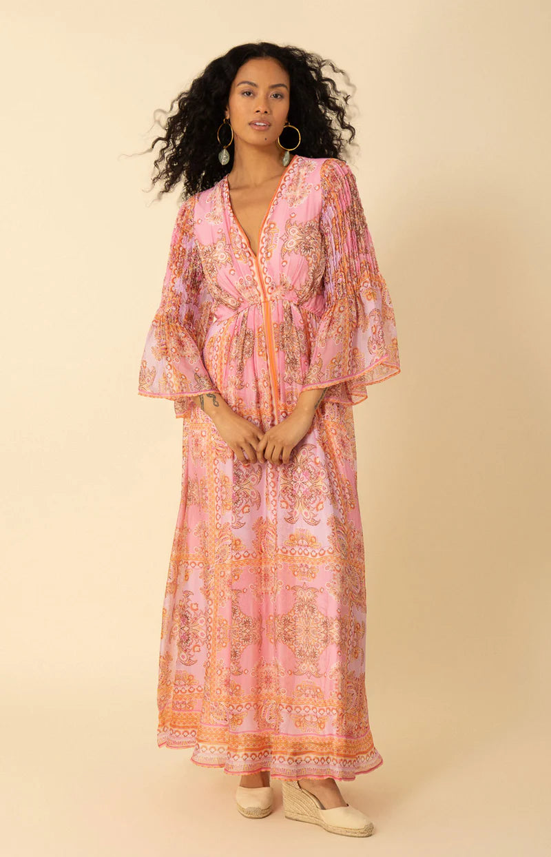 Mara V Neck Maxi Dress