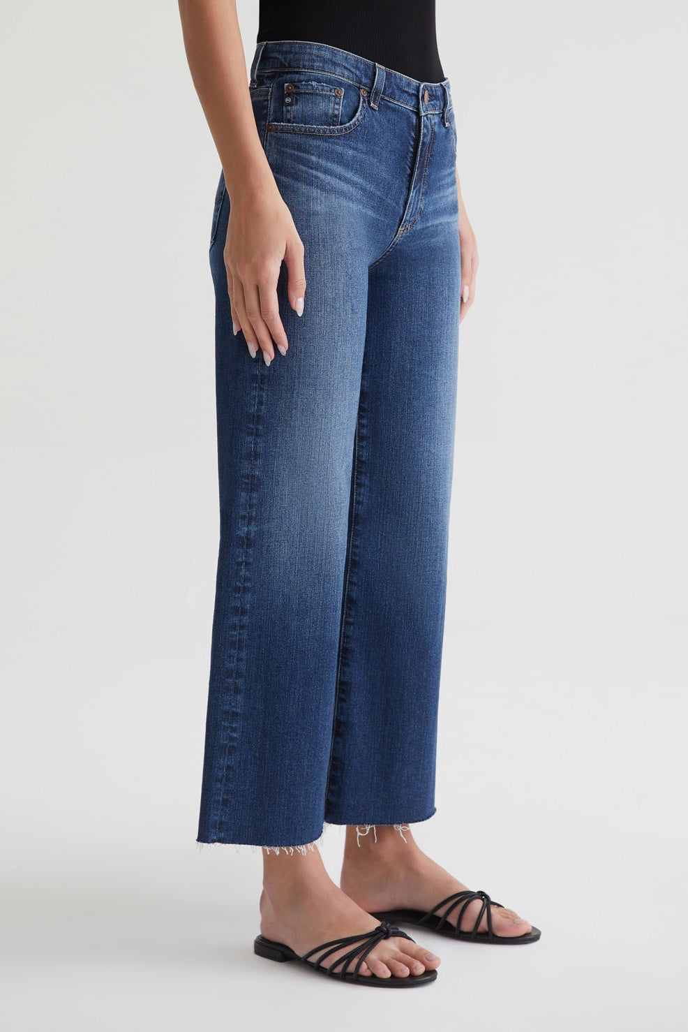 Saige Wide Leg Crop Jean