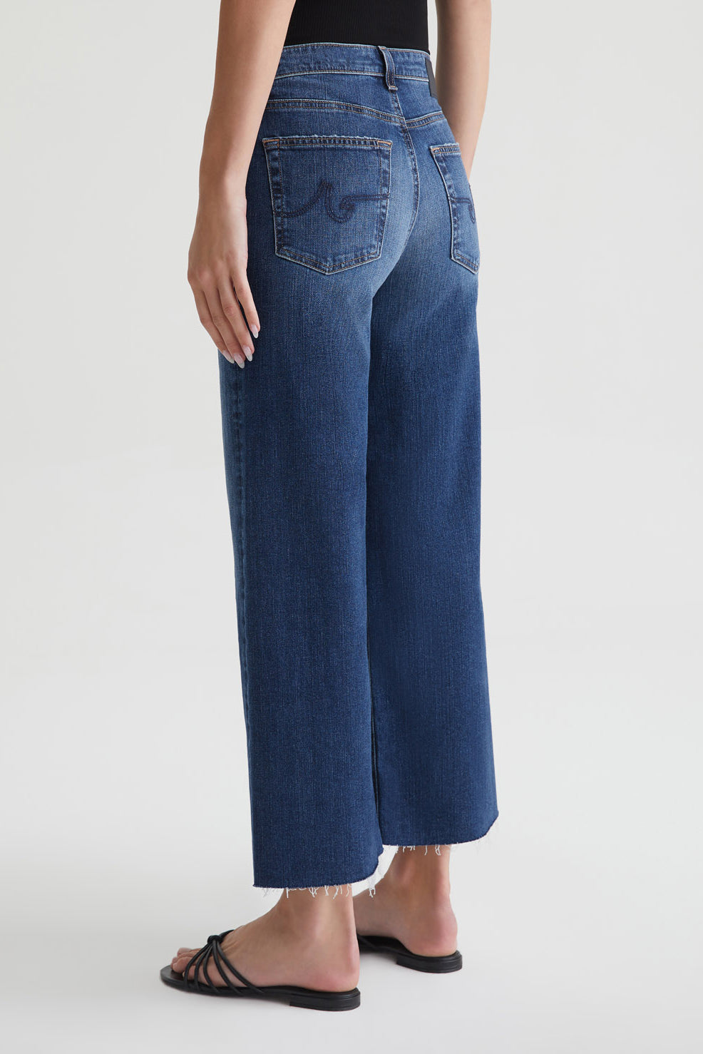 Saige Wide Leg Crop Jean