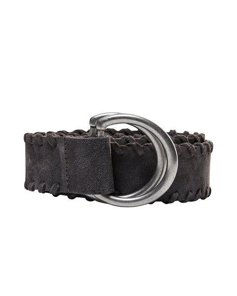 Braided Suede Belt