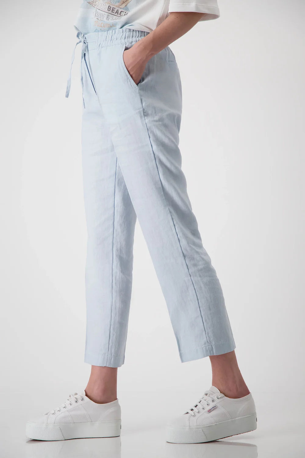 Linen Pants Short