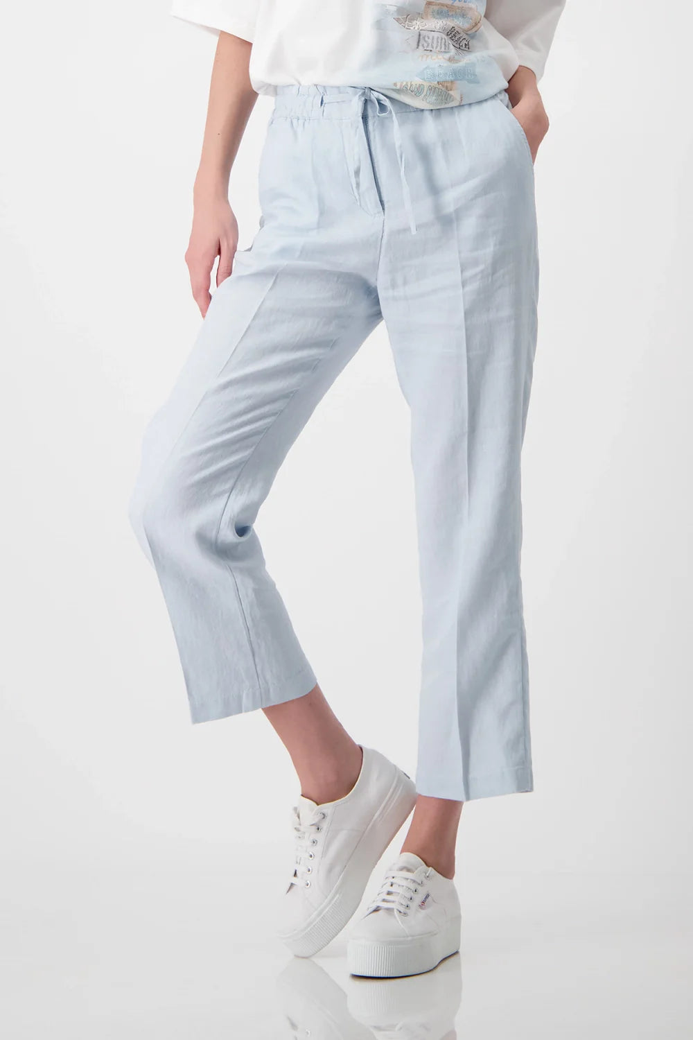 Linen Pants Short